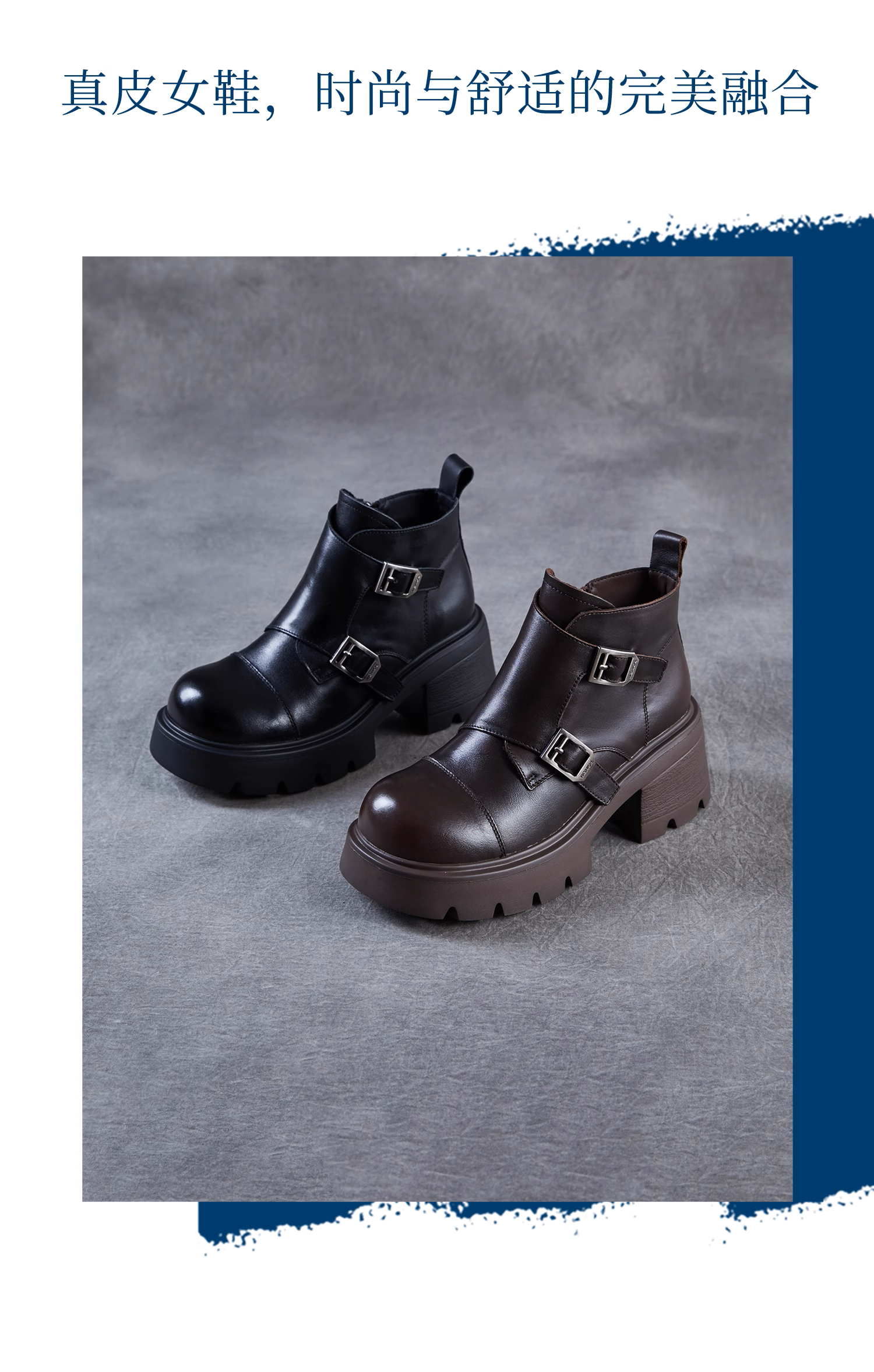 Platform Martin Boots for Women - 图片 4