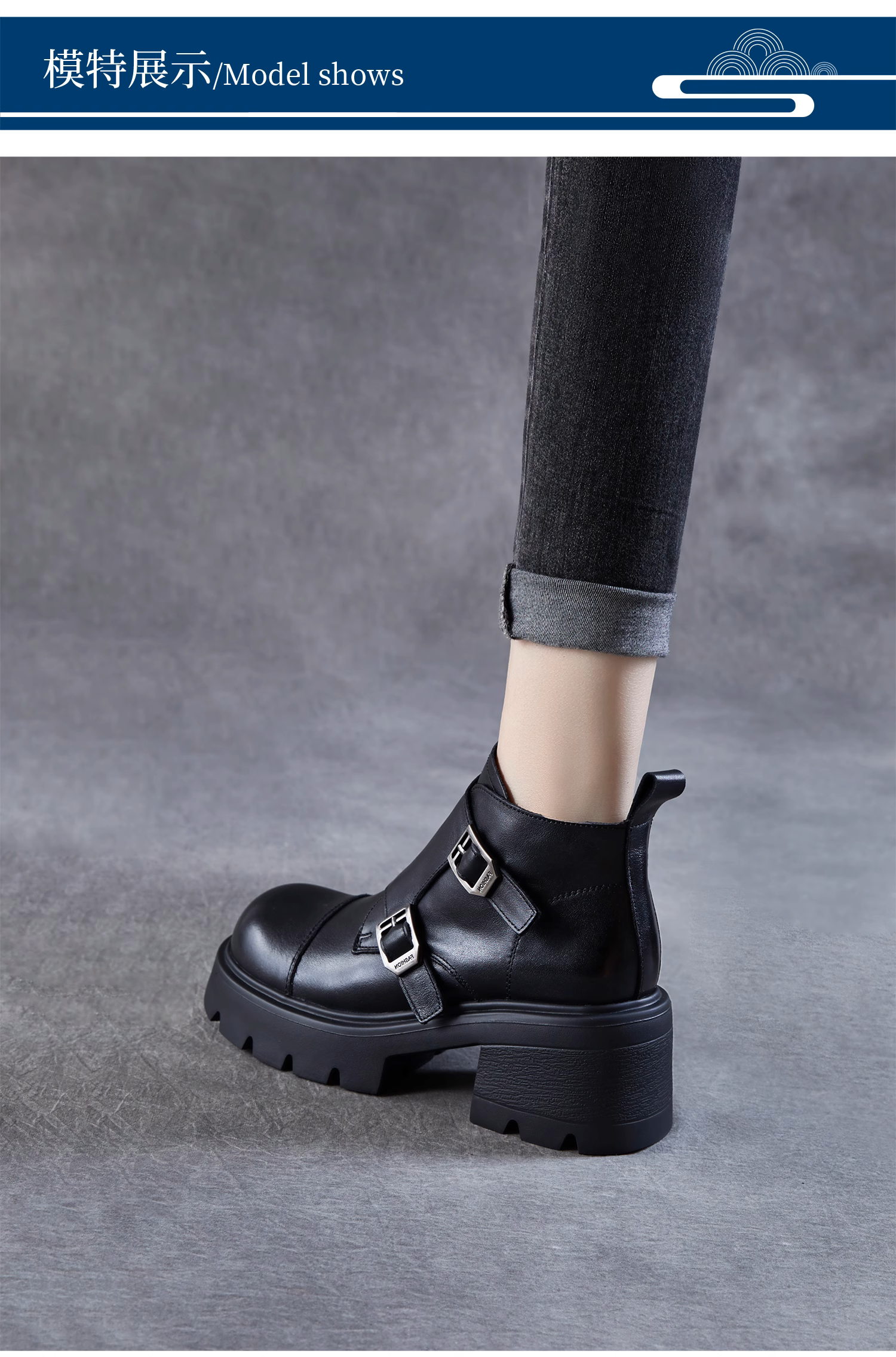 Platform Martin Boots for Women - 图片 5