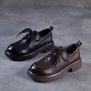 Best-Selling Genuine Leather Versatile Lace-Up Dress Shoes