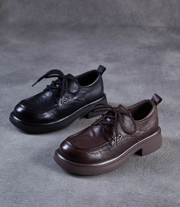 Best-Selling Genuine Leather Versatile Lace-Up Dress Shoes